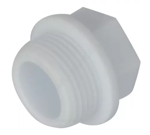 Заглушка (пробка) PP-R белая Дн 32х1" НР VALFEX 10163032