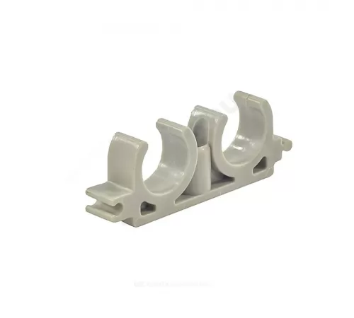 Опора PP-R двойная серая Дн 32 VALFEX 10161032Г