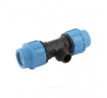 Тройник компрессионный ПЭ Дн 20х1/2"х20 НР Ру12,5 Джилекс 9430