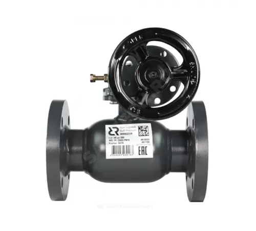 Кран шаровой сталь Jip-R Premium FF Ду 350 Ру25 фл с редуктором Ридан 065N0371GR