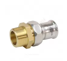 Муфта разъемная сталь нерж AISI 316L Дн 35х1 1/4" Ру16 пресс/НР Inoxpres RM 184035002
