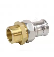 Муфта разъемная сталь нерж AISI 316L Дн 15х1/2" Ру16 пресс/НР Inoxpres RM 184015002
