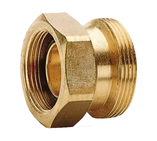 Переходник резьбовой хром Дн 16х18 R178R Giacomini R178RX011