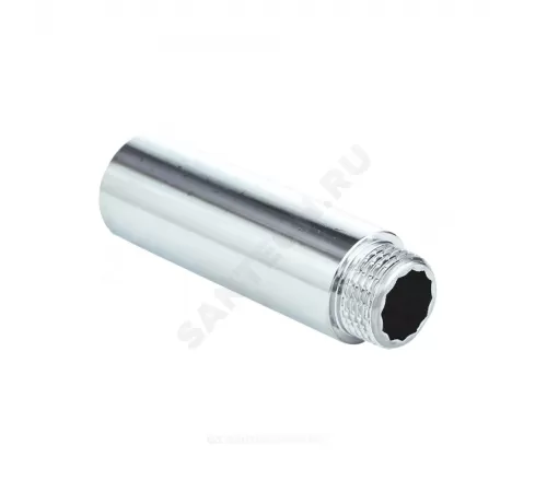 Удлинитель латунь хром Ду 20 (3/4") L=80мм ВР/НР 9031 Aquasfera 9031-14