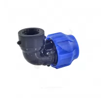 Отвод компрессионная ПЭ Дн 20х1/2"х90гр ВР Ру16 VALFEX 1210012320012