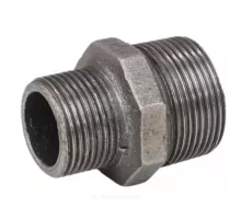 Ниппель переходной чугун Ду 40х20 (1 1/2"х3/4") НР Fittex PLUS