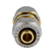 Муфта МП латунь никель обжим Дн 16 ГОСТ 32415-2013 7003 Aquasfera 7003-01