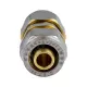 Муфта МП латунь никель обжим Дн 16 ГОСТ 32415-2013 7003 Aquasfera 7003-01