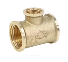 Тройник латунь переходной Ду 25х20х25 (1"х3/4"х1") ВР VALFEX VF.750.L.100.034.100