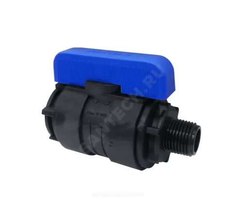 Кран шаровой компрессионный Ду 20 3/4"x3/4" НР/ВР Ру16 VALFEX 1210012034034