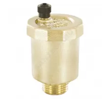 Воздухоотводчик автоматический латунь 502 Ду 10 Ру10 G3/8" НР прямой OR 0502.012