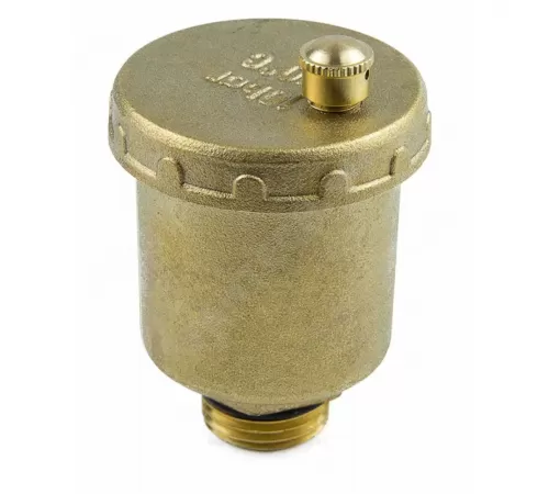 Воздухоотводчик автоматический латунь 5003 Ду 15 Ру10 G1/2" НР прямой Aquasfera 5003-01