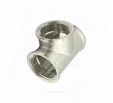 Тройник латунь никель Ду 32 (1 1/4") ВР/ВР SantechSystems