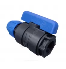 Кран шаровой компрессионный Дн 20х3/4" ВР Ру16 VALFEX 1210012520034