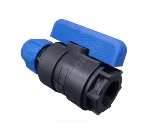 Кран шаровой компрессионный Дн 20х3/4" ВР Ру16 VALFEX 1210012520034