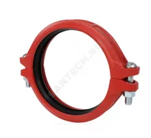 Муфта жесткая грувлок ковкий чугун XGQT01 Ду100 (Дн114) Ру25 JIANZHI