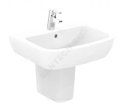Умывальник подвесной TEMPO 60 1 отверстие под смеситель по центру Ideal Standard T056401 Умывальник подвесной TEMPO 60 1 отверстие под смеситель по центру Ideal Standard T056401