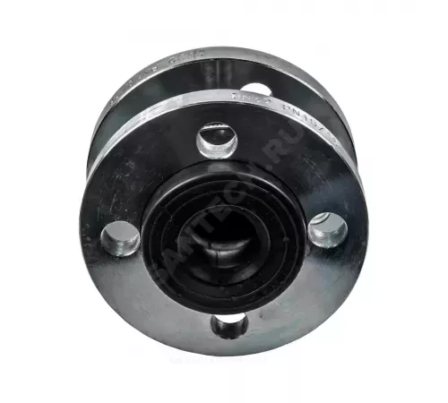 Компенсатор резиновый антивибрационный EPDM DI7240N Ду 150 Ру10/16 фл L=180мм Tecofi DI7240N-0150 сжатие/растяжение 20 мм/12 мм