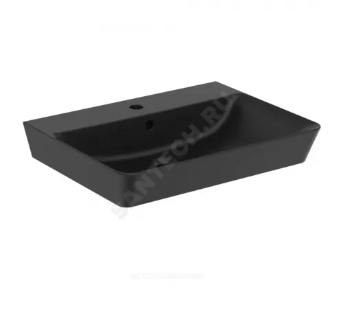 Умывальник подвесной CONNECT AIR 60 1 отверстие под смеситель по центру черный Ideal Standard E0298V3 Умывальник подвесной CONNECT AIR 60 1 отверстие под смеситель по центру черный Ideal Standard E0298V3
