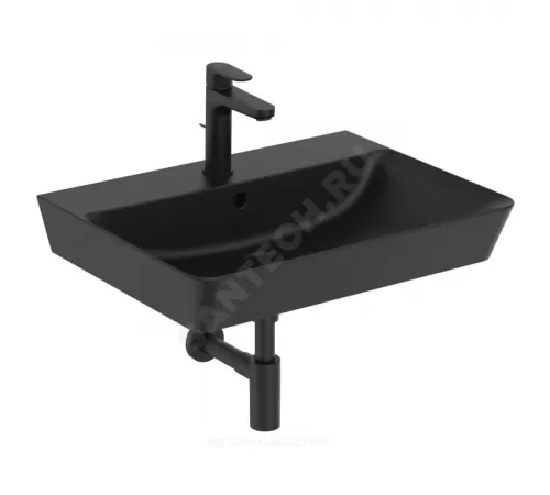 Умывальник подвесной CONNECT AIR 60 1 отверстие под смеситель по центру черный Ideal Standard E0298V3 Умывальник подвесной CONNECT AIR 60 1 отверстие под смеситель по центру черный Ideal Standard E0298V3