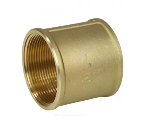 Муфта латунь Ду 20 (3/4") ВР/ВР LD LD.65.502.20