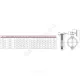 Затвор дисковый поворотный чугун R59W Ду 350 Ру16 межфл с редуктором диск чугун манжета EPDM Giacomini R59WX035