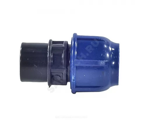 Муфта компрессионная ПЭ Дн 20х3/4" ВР Ру16 RTP (РосТурПласт) 11479