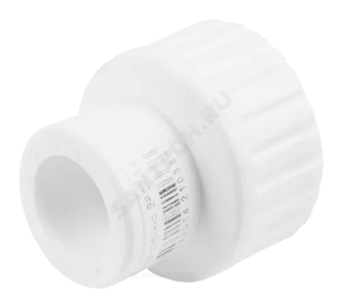 Муфта PP-R комбинированная белая Дн 25х3/4" ВР RTP (РосТурПласт) 10655 Муфта PP-R комбинированная белая Дн 25х3/4" ВР RTP (РосТурПласт) 10655