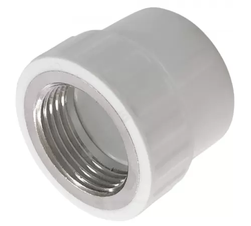 Муфта PP-R комбинированная белая Дн 32х1" ВР PRO VALFEX 10129032-PRO