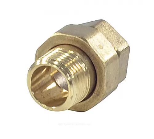 Соединитель латунь американка Ду 20 (3/4") прямой ВР/НР VALFEX VF.340.L.034