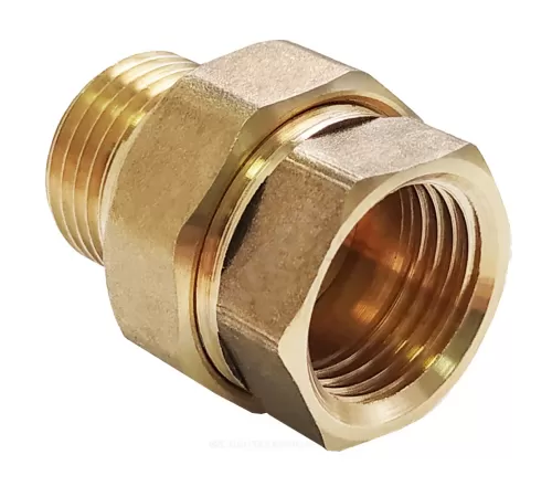 Соединитель латунь американка Ду 20 (3/4") прямой ВР/НР VALFEX VF.340.L.034