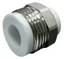 Штуцер PP-R комбинированный белый Дн 32х1 1/4" НР VALFEX 10137132
