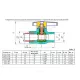 Кран шаровой PP-R белый Дн 25х3/4" Ру25 НР VALFEX 10144225