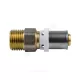 Муфта МП латунь никель пресс Дн 16х3/4" НР ГОСТ 32415-2013 8001 Aquasfera 8001-02