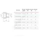 Переход латунь Ду 10х8 (3/8"х1/4") ВР/НР VALFEX VF.592.L.038.014