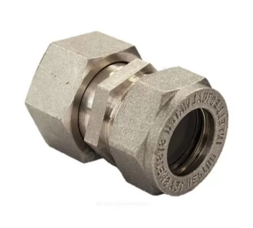 Муфта латунь никель 15Aх3/4" ЕК обжим/ВР STAHLMANN SSFL1503/4BEFE Муфта латунь никель 15Aх3/4" ЕК обжим/ВР STAHLMANN SSFL1503/4BEFE