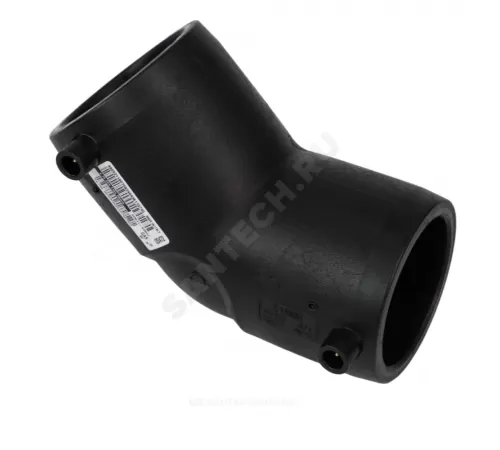 Отвод электросварной ПЭ100 Дн 110х45гр Ру16 SDR11 EUROSTANDARD 2116160110 Отвод электросварной ПЭ100 Дн 110х45гр Ру16 SDR11 EUROSTANDARD 2116160110
