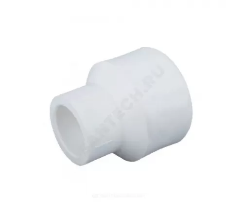 Муфта PP-R переходная белая Дн 32х25 внутр/наруж пайка PRO VALFEX 10003225-PRO