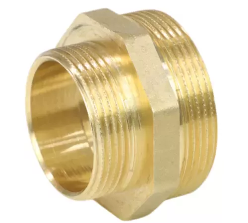 Ниппель латунь переходной Ду 40х32 (1 1/2"х1 1/4") НР LD LD.65.503.40х32