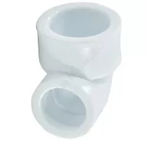 Угольник PP-R переходной белый Дн 25х20х90гр внутренняя пайка VALFEX 10116025
