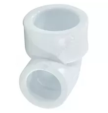 Угольник PP-R переходной белый Дн 25х20х90гр внутренняя пайка VALFEX 10116025