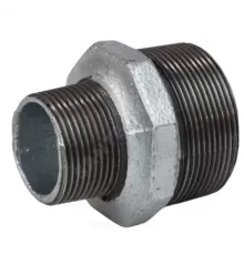 Ниппель переходной чугун оц Ду 50х40 (2"х1 1/2") НР Fittex PLUS