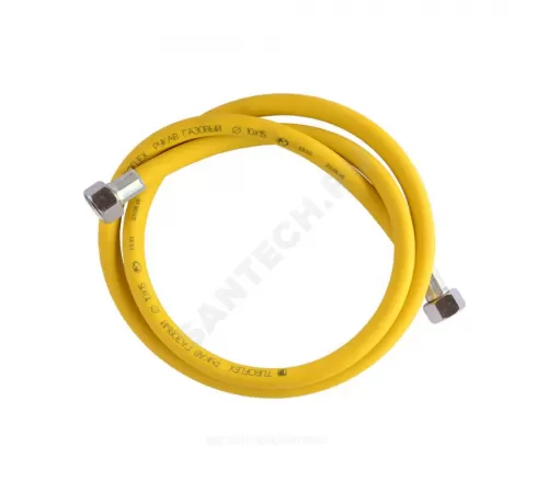 Подводка гибкая для газа ПВХ армированная 1/2" г-г L=1м Tuboflex