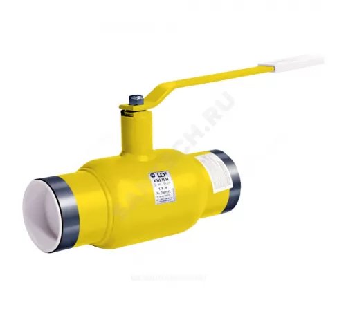 Кран шаровой сталь газ КШ.Ц.П.GAS Ду 80 Ру25 п/привар L=280мм LD КШ.Ц.П.GAS.080/070.025.Н/П.02