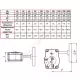 Редуктор четвертьоборотный VPNREDUCT F05 IP66 для затвора Ду 40-100 Tecofi VPNREDUCT-F05