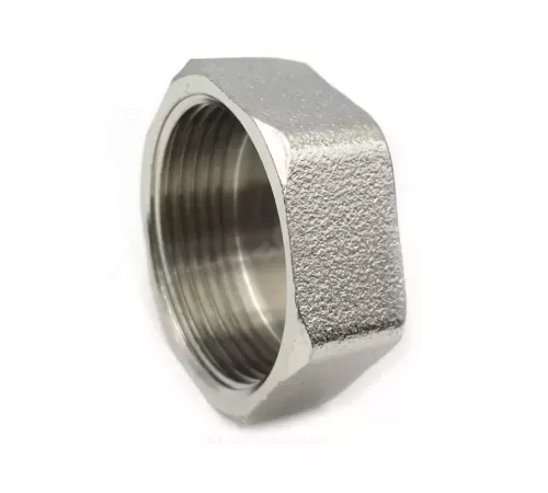 Заглушка латунь никель Ду 40 (1 1/2") ВР SantechSystems Заглушка латунь никель Ду 40 (1 1/2") ВР SantechSystems