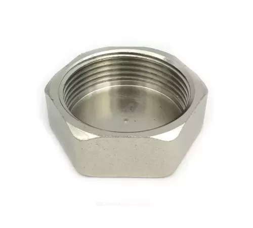 Заглушка латунь никель Ду 40 (1 1/2") ВР SantechSystems Заглушка латунь никель Ду 40 (1 1/2") ВР SantechSystems