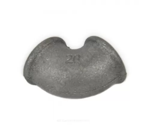 Угольник проходной чугун Ду 15 (1/2") ВР/ВР Fittex