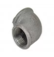 Угольник проходной чугун Ду 15 (1/2") ВР/ВР Fittex