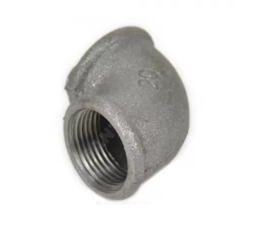 Угольник проходной чугун Ду 15 (1/2") ВР/ВР Fittex